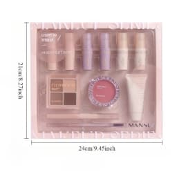 11-Piece Makeup Set - All-In-One Beginner-Friendly Makeup Gift Set