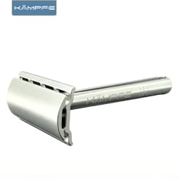 KAMPFE Men's Traditional Safety Razor Double Edge Aluminum Shaving Lightweight Razor for Wet Shaving Father's Day Gift