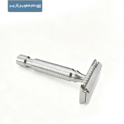 Kampfe Manual CNC Stainless Steel Polishing Double Edge Safety Razor Beard Shaver Father’s Day gift