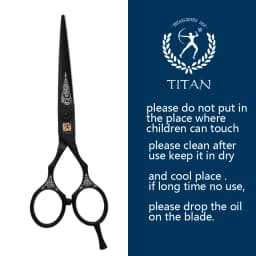 TITAN Hair Scissors Professional Barber Tool Cutting Hairdressing Thinning Shears 5.5 Inch 6.0 Inch