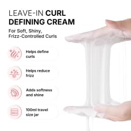 Karseell Curl Defining Cream for Wavy, Curly and Coily Hair, Leave-In Styling Cream to Help Control Frizz, Define Soft Curls