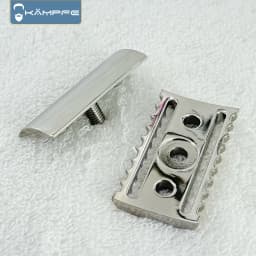 KAMPFE Titanium Alloy Safety Shaver Head CNC Milling Men's Razor Gift
