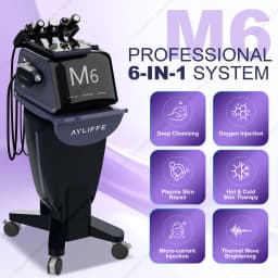 NEW M6 Hydri Facial Skin Management Machine Hydradermabrasion Deep Cleansing Face Lifting Professional Beauty Salon Equipment