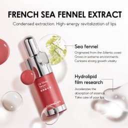 CARSLAN 2pcs/set Tinted Lip Glow Serum Essential oil Moisturizing Lip Glaze Plumper Mirror Water Lip Gloss Lipstick Cosmetics