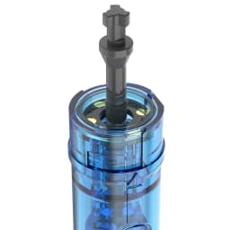 Dr. pen M9 Cartridge Needles: 18/36/42/ Round Nano pin Anti-Backflow Bayonet Heads with Chip-Controlled Needle Length 0.25 mm