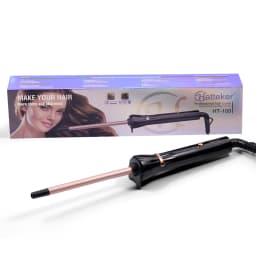 Haetteker Mini Curling Iron Small 9mm Airy Bangs Short Hair Wave Electric Hair Curler for Men And Women