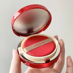 MISSHA Magic Air Cushion Foundation Moisture #21 Light Beige Set( 1 original +2 Refill) SPF45+PA+++ Korea Cosmeitcs