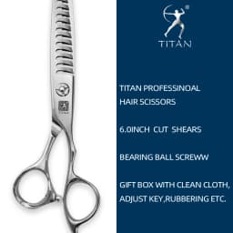 Titan Professional Hair Scissors Cutting Salon Scissor Barber Thinning Shears Hairdressing Scissors