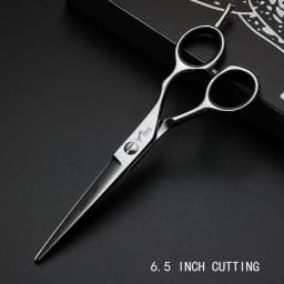 5.5/6.0/6.5/7.0 Inch Reversed Scissors Hair Scissors Professional Barber Hairdressing Cutting Thinning Set salons shears