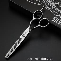 5.5/6.0/6.5/7.0 Inch Reversed Scissors Hair Scissors Professional Barber Hairdressing Cutting Thinning Set salons shears