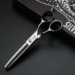 5.5/6.0/6.5/7.0 Inch Reversed Scissors Hair Scissors Professional Barber Hairdressing Cutting Thinning Set salons shears