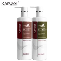Original Karseell Moisture Shampoo + Conditioner 500ml Argan Oil Moisturizing Smooth Hair Care Set for Dry and Damaged Hair