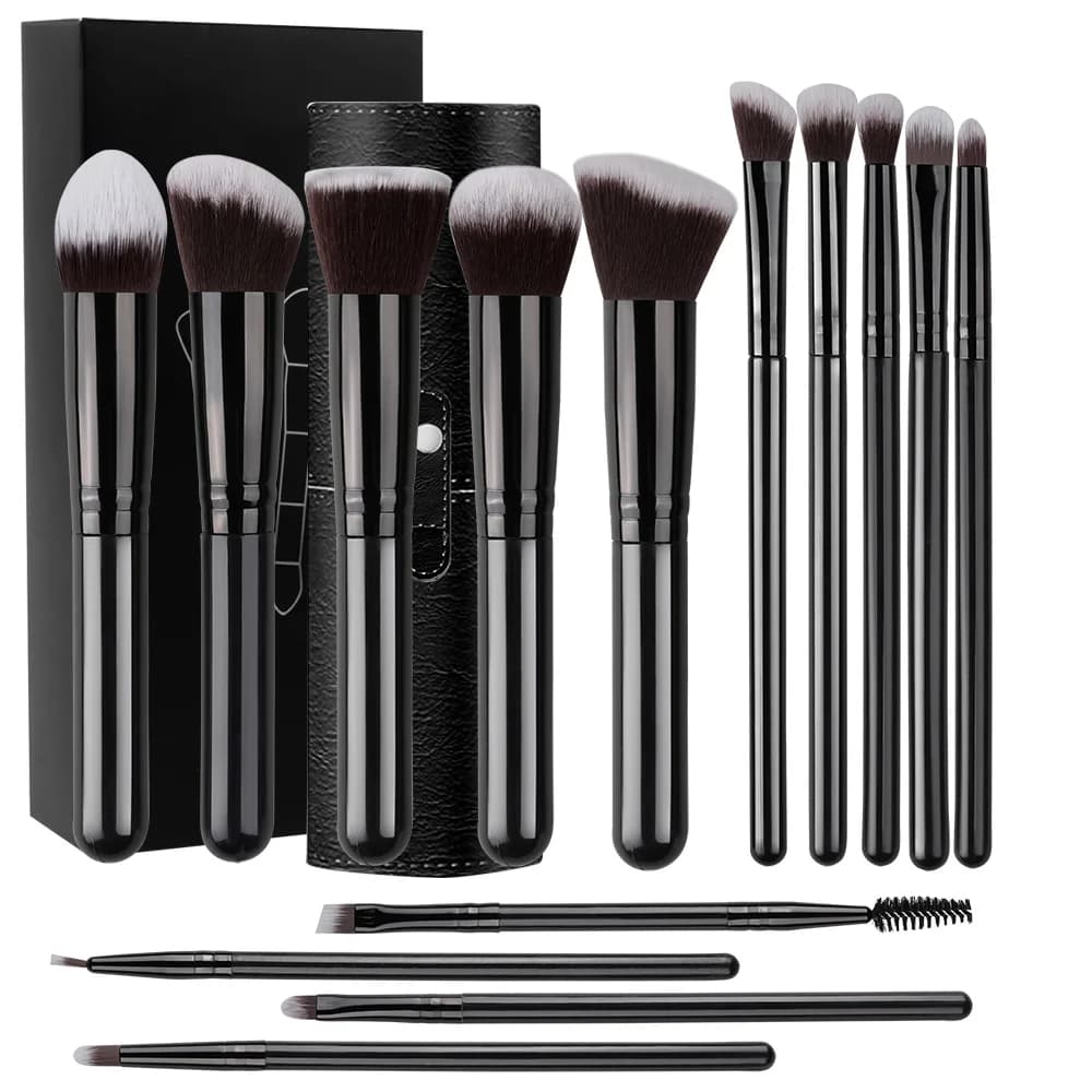 NEW 14PCS Makeup Brushes Set Soft Fluffy Foundation Blush Powder Eyeshadow Blending Female Cosmetics Beauty Tool Christmas Gift
