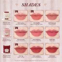 Flower Knows Strawberry Cupid Collection Cake Lip Cream 5ml velvet