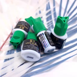 5 Bottles 10ml Korea IBeauty Ultra Super Glue Eyelash Extensions 2S Fast Drying IB Green Cap Lash Glue Makeup Tools Beauty Shop