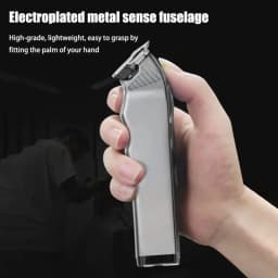 Madeshow M10 M11 Professional Men Hair Clippers, 7000-7200RPM, Titanium Ceramic Blade, Barber Salon Home Oil Head Trimmer