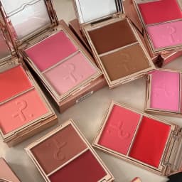 Hot Patrick Major Headlines Double Take Creme & Powder Blush Duo Lasting Face Makeup Natural Facial Coverage Powder TA Blusher