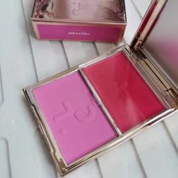 Hot Patrick Major Headlines Double Take Creme & Powder Blush Duo Lasting Face Makeup Natural Facial Coverage Powder TA Blusher