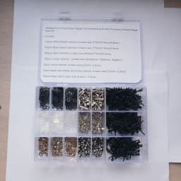 1500pcs/lot Hair Scissor Parts Scissors Repair Kits Accessories Including Bumpers/Finger Rests/Washer