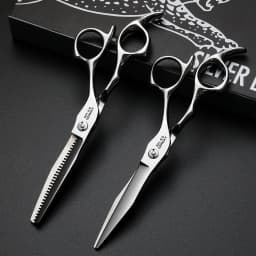 Professional Hairdresser Scissors 6.0 Inch with Roller Bearing Hair Cutting Shears for Stylists