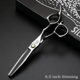 Professional Hairdresser Scissors 6.0 Inch with Roller Bearing Hair Cutting Shears for Stylists