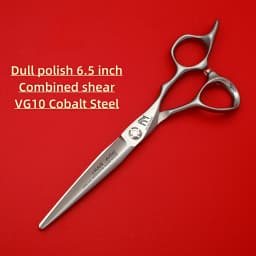 6 inch Professional Barber Scissors,High Quality Japanese 440C Steel Hairdressing Scissors,Sharp and Durable Hair Cutting Tools,