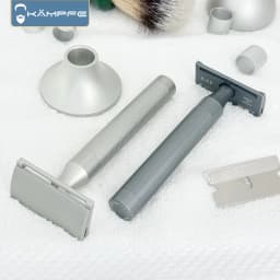 KAMPFE CNC precision machining aluminum alloy GEM safety shaver single-sided Aggressive shaver men's gift