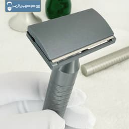 KAMPFE CNC precision machining aluminum alloy GEM safety shaver single-sided Aggressive shaver men's gift