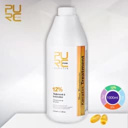 PURC Keratin Hair Straightening Smoothing Treatment For Curly Frizzy Hair Care Brazilian Keratin Products Professional 1000ml