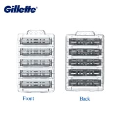 Gillette Sensor Excel Men's Razor Blades Replace Heads Facial Beard Shaving Hair Removal Double Layer Shaver Blade for Vector 3
