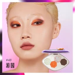 Girlcult 4-Color Glitter Eyeshadow Palette Chameleon Matte Champagne Shimmer Waterproof Eyeshadow Korean Vegan Makeup