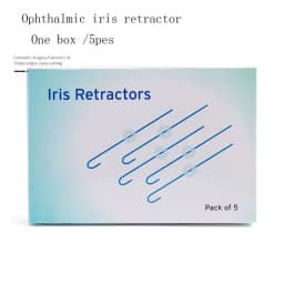 Canada Imported Alloy Iris Retractor 5 a Box of Ophthalmic Consumables Ophthalmic Microscopic Instruments Tools
