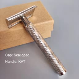 Dscosmetic T7 316L Stainless Steel Double Edge Safety Razor