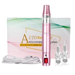 Electric Pen Wireless Care Machine Mute Derma Pen Needle Cartridge Microneedling Nano Micro Needles Beauty Care Tool