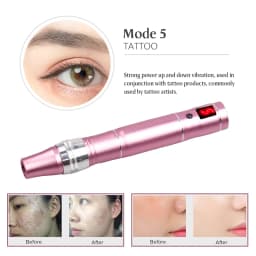Electric Pen Wireless Care Machine Mute Derma Pen Needle Cartridge Microneedling Nano Micro Needles Beauty Care Tool