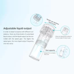 50pcs Disposable Derma Pen Needle Cartridges For Hydra Pen H5 H3 Replacment 12/36/nano