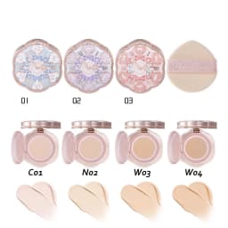 Flowerknows Bunny Garden Collection Air Cushion CC Cream Face Base Foundation Concealer Korean Long Lasting Fond De Teint