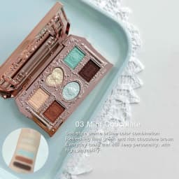 Flower Knows Multicolor Makeup Set Eyeshadow Blush Lip Gloss Summer Limited Edition Mint Green Collection Long Lasting Makeup