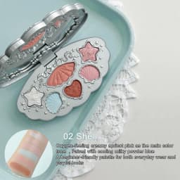 Flower Knows Multicolor Makeup Set Eyeshadow Blush Lip Gloss Summer Limited Edition Mint Green Collection Long Lasting Makeup