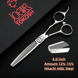 Japanese Steel Barber Scissors,Professional Hairdressing Scissors,Man and Woman Thinning Shears,High Quality Hair Cutting Tools