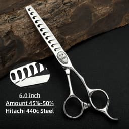 Japanese Steel Barber Scissors,Professional Hairdressing Scissors,Man and Woman Thinning Shears,High Quality Hair Cutting Tools