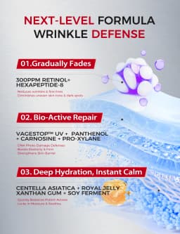 NING Retinol Anti-Aging Serum 30ml X 3 – Starter-Friendly Night Essence for Wrinkle Repair, Firming & Youthful Glow