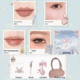 Flower Knows Makeup Set Midsummer Fairytales Flowerknows Foundation Little Angel Highlight Strawberry Rococo Lip Glaze 11pcs Kit