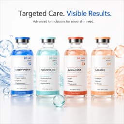 Salmon DNA CORE Serum Hyaluronic Acid Peptide Essence GSHEX Face Care Hydration Moisture Glow Recipe Liquid Korean Skin Care