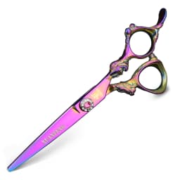 XUANFENG 6 Inch Dragon Handle Hair Scissors Barber Styling Tools Cutting Scissors and Thinning Scissors 6