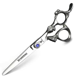 XUANFENG 6 Inch Dragon Handle Hair Scissors Barber Styling Tools Cutting Scissors and Thinning Scissors 6
