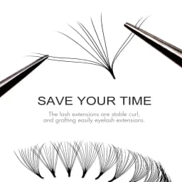 2000 Fans 0.05 0.07 Mix C D Lash Promade Russian Volume Natural Handmade 8D 12D 14D Ultra Speed Top Premade Lashes Extensions