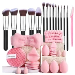 Professional 14PCS Makeup Brushes Set Soft Fluffy Foundation Eyeshadow Concealers Blending Blush Brush Kabuki Women Beauty Tools