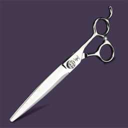 XUANFENG 7-inch silver hair cutting scissors 440C Japanese salon scissors