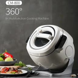2026 2000W Intelligent Automatic Stir Frying Machine Household Electric Cooking Wok Pot Non-stick Multifunctional Cooker Pot 220